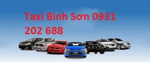 Số Điện Thoại Taxi Bình Sơn, Xe Taxi Giá Rẻ